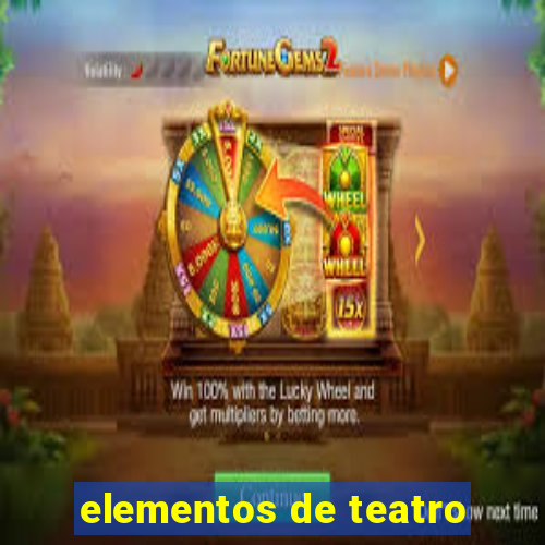 elementos de teatro